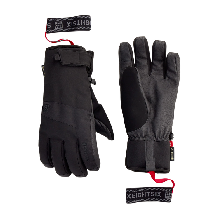 686 686 MENS GORE TEX LINEAR UNDER CUFF GLOVE BLACK