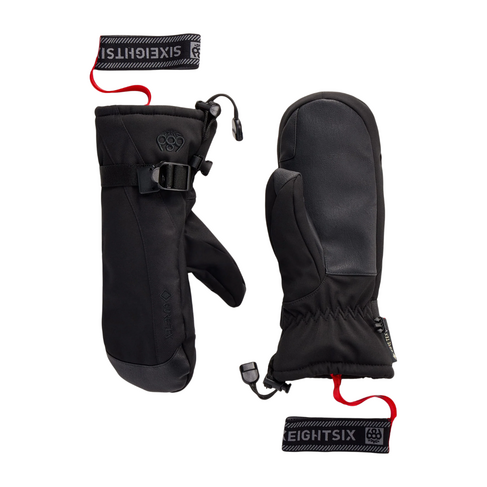 686 686 WOMENS GORE TEX LINEAR MITT BLACK