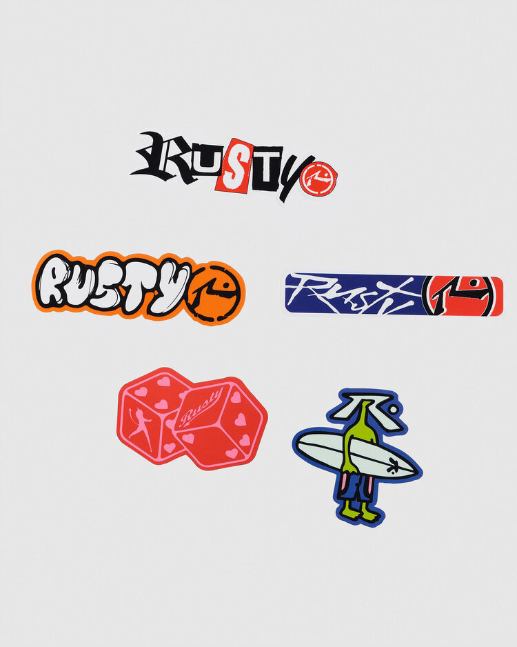 RUSTY RUSTY OUR KIND STICKER PACK