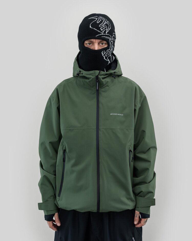 Beyond Medals Beyond Medals Park Jacket 2L D.Green