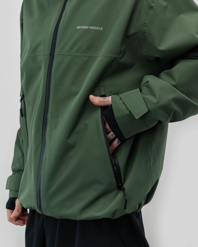 Beyond Medals Beyond Medals Park Jacket 2L D.Green
