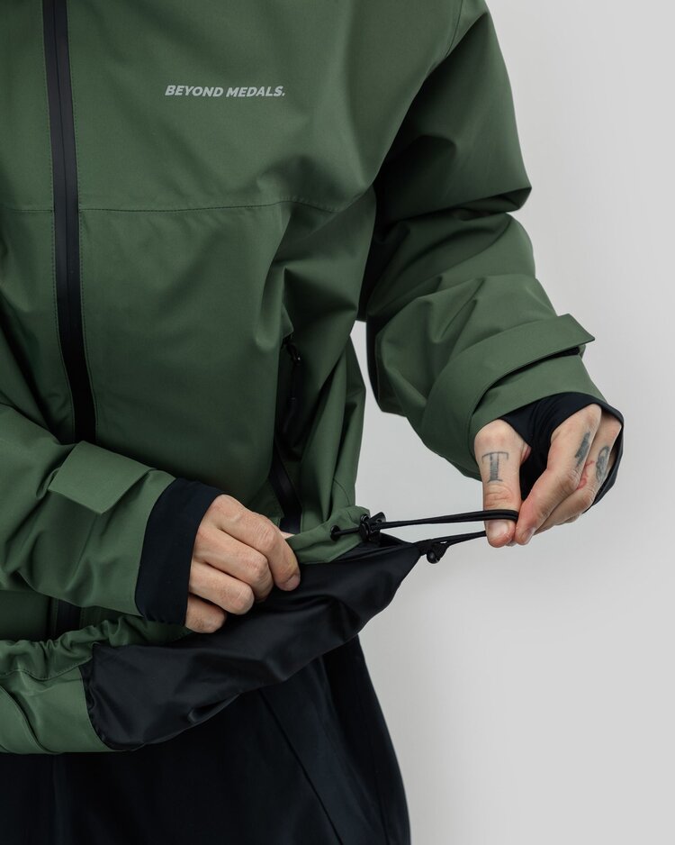 Beyond Medals Beyond Medals Park Jacket 2L D.Green