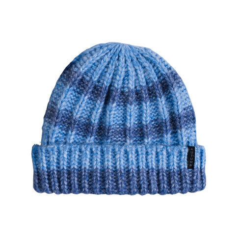 AUTUMN AUTUMN 2027 RUGBY STRIPE BEANIE BRIGHT BLUE