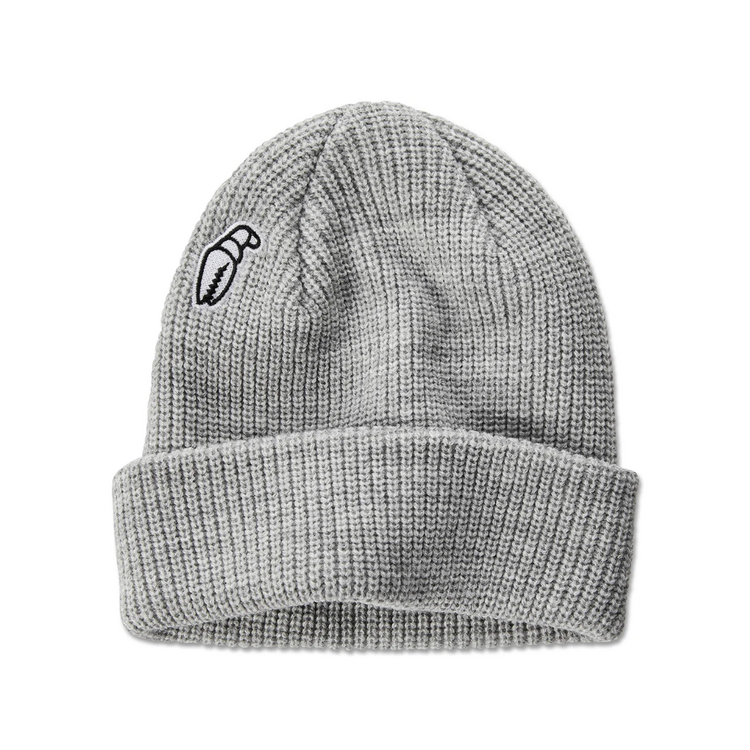 CRAB GRAB CRAB GRAB - HIGH MARK BEANIE HEATHER GREY