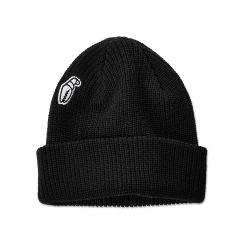 CRAB GRAB CRAB GRAB - HIGH MARK BEANIE BLACK