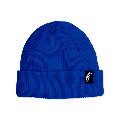 CRAB GRAB CRAB GRAB - CLAW LABEL BEANIE ROYAL BLUE