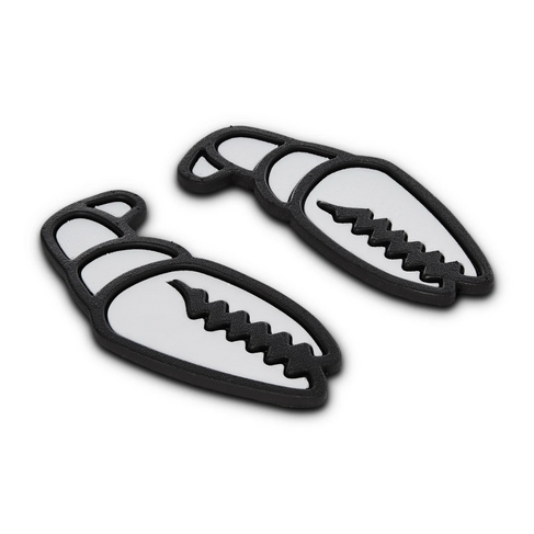 CRAB GRAB CRAB GRAB - MEGA CLAW BLACK WHITE
