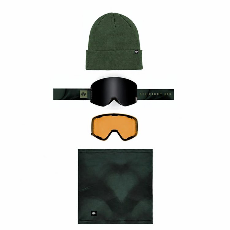 686 686 SMARTY MAGNETIC GOGGLE MOSS DUNE+MOSS GREEN+AMER