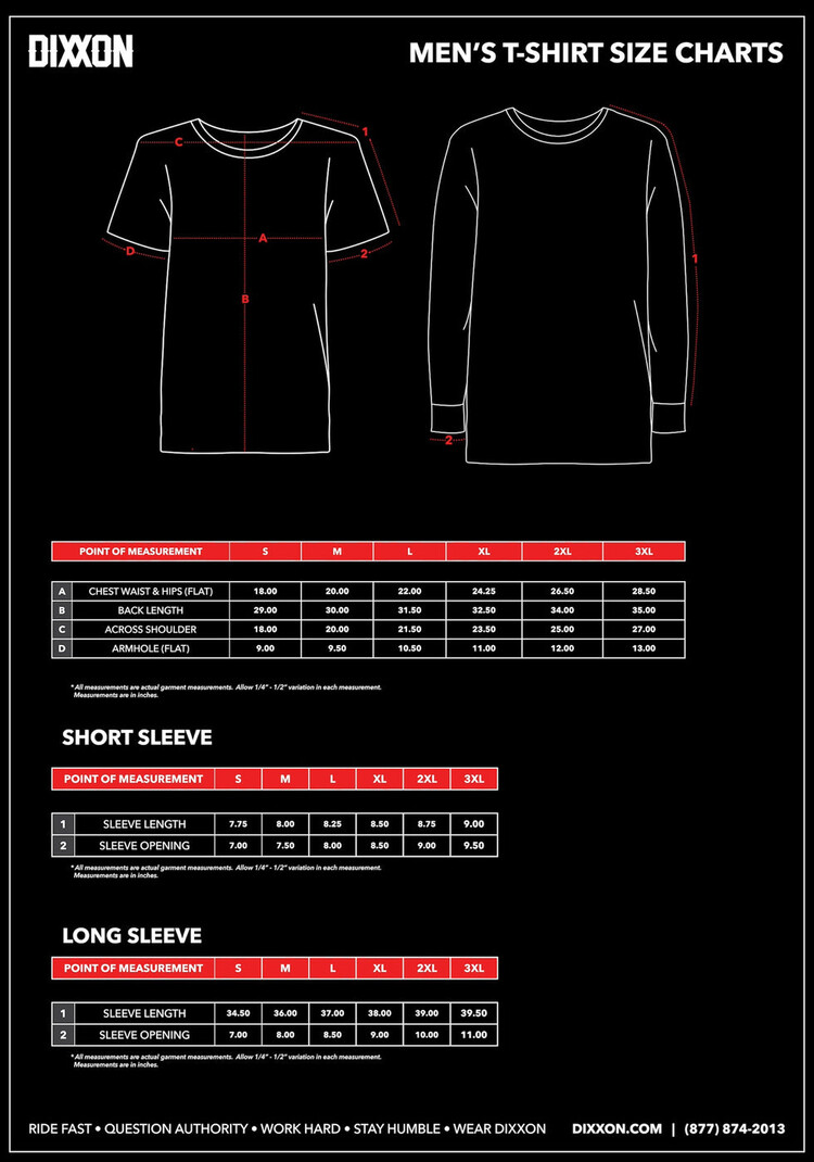 DIXXON DIXXON BONES BLACK UV LS TEE BLACK