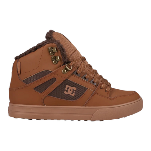 DC DC PURE HIGH TOP WC WNT BRN/DBRN BROWN/DKBRWN