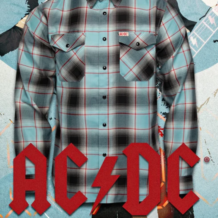 DIXXON DIXXON AC/DC DIRTY DEEDS FLANNEL