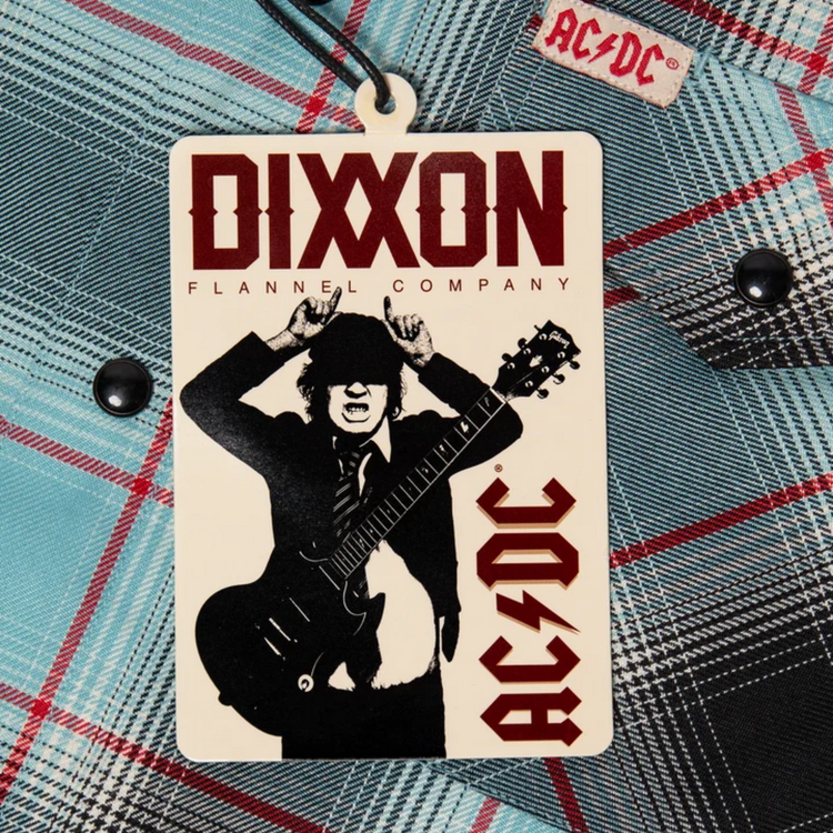 DIXXON DIXXON AC/DC DIRTY DEEDS FLANNEL