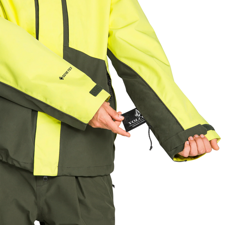 Volcom Volcom YOURFAV BAGGY GORE JKT LEMONDRP