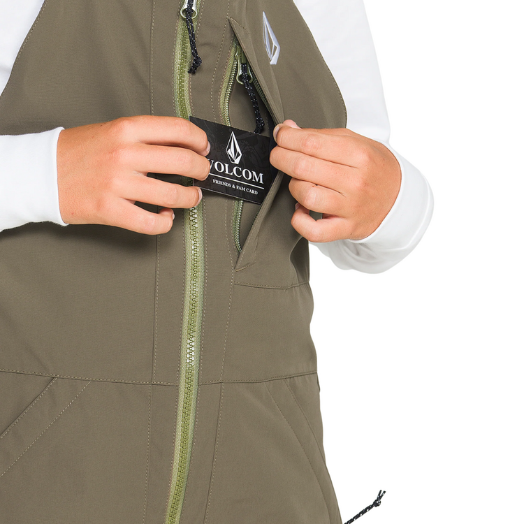 Volcom Volcom BARKLEY INS BIB OVERALL TEAK