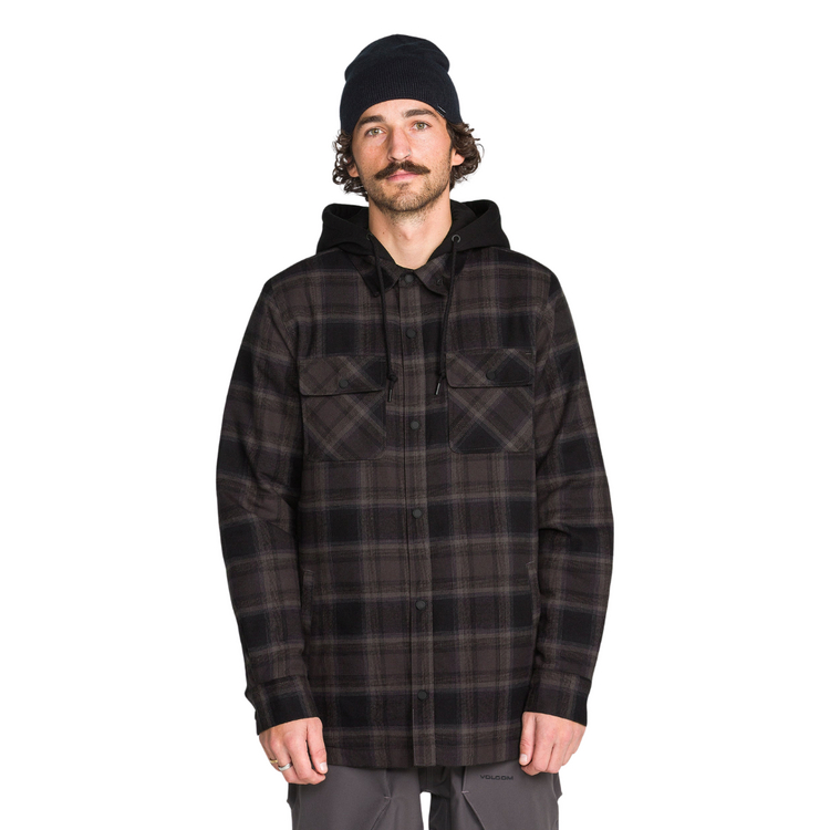 Volcom Volcom ENSON INS RIDING FLANNEL BLACK