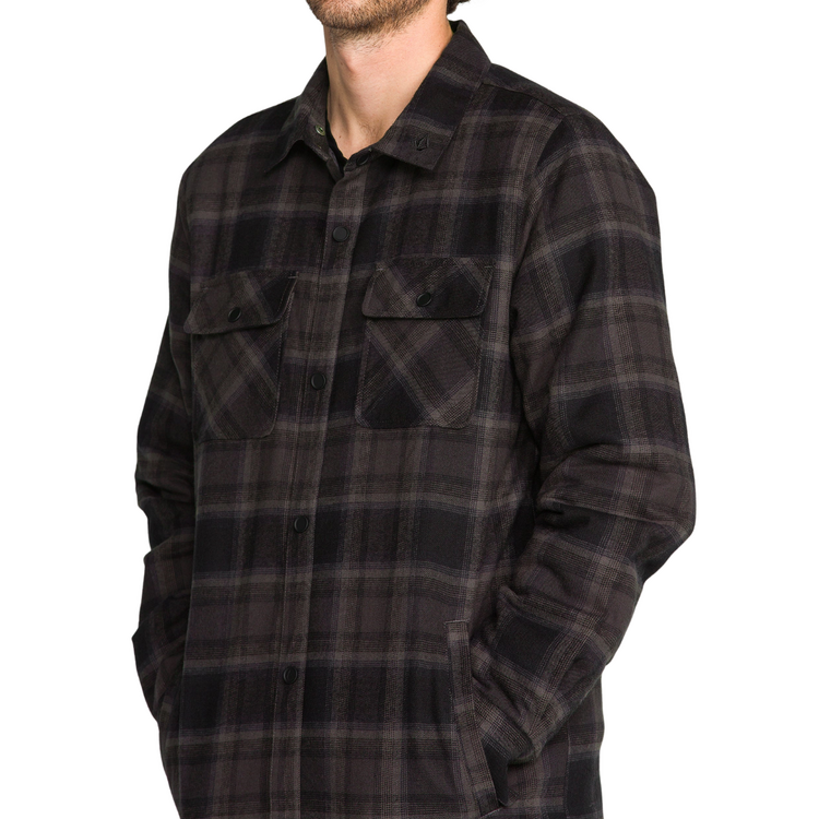 Volcom Volcom ENSON INS RIDING FLANNEL BLACK