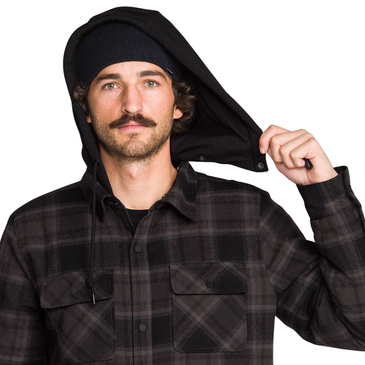 Volcom Volcom ENSON INS RIDING FLANNEL BLACK