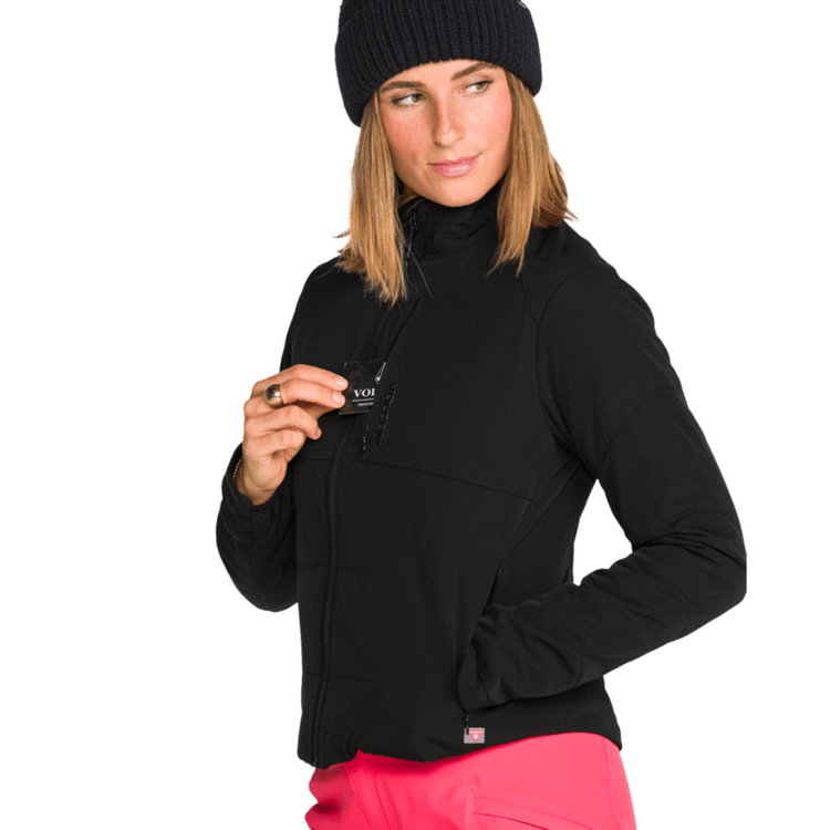 Volcom Volcom EVERGREEN FULL ZIP JKT BLACK