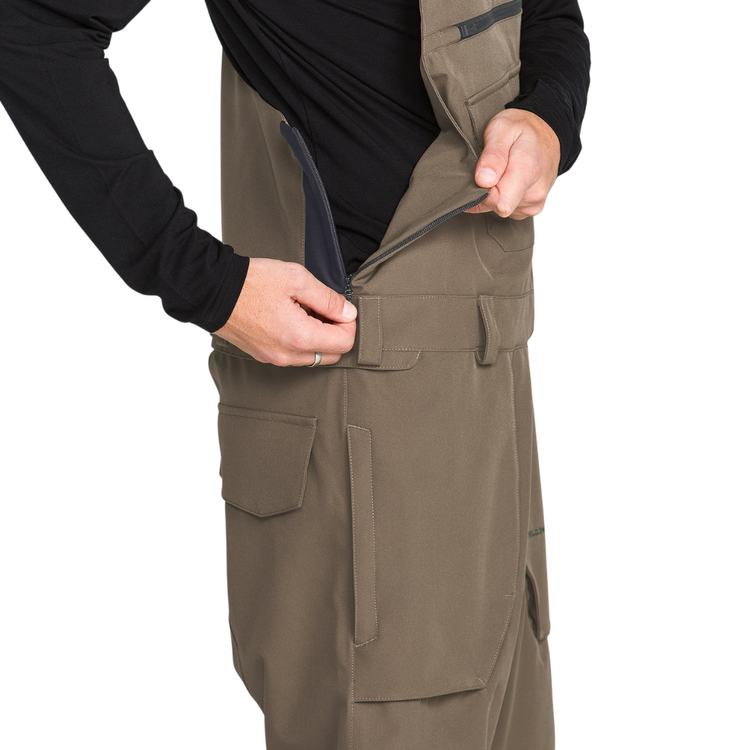 Volcom Volcom ROAN BIB OVERALL TEAK