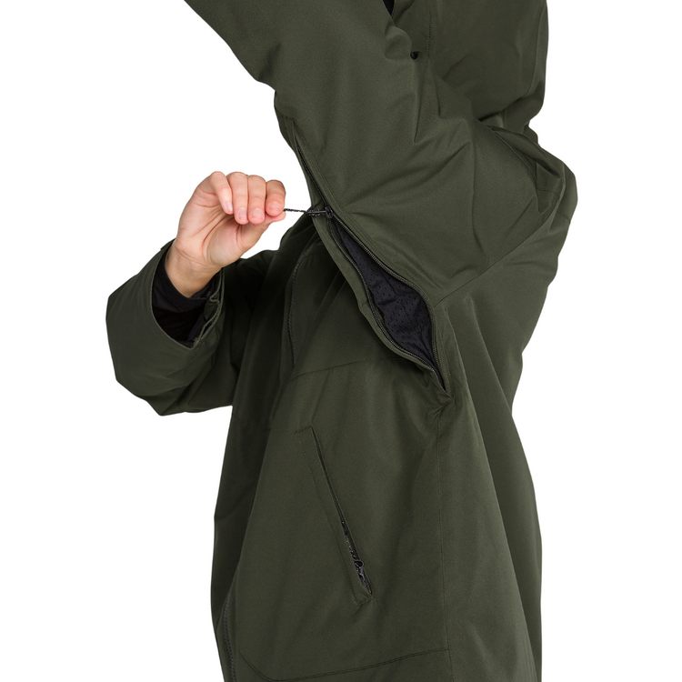 Volcom Volcom STEELE INS JACKET DKGREEN