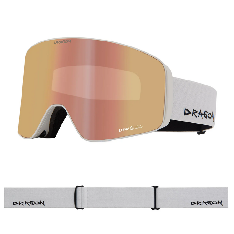 Dragon DRAGON SLAIN MAG CYL OFF WHITE/GOLD ION+ROSE