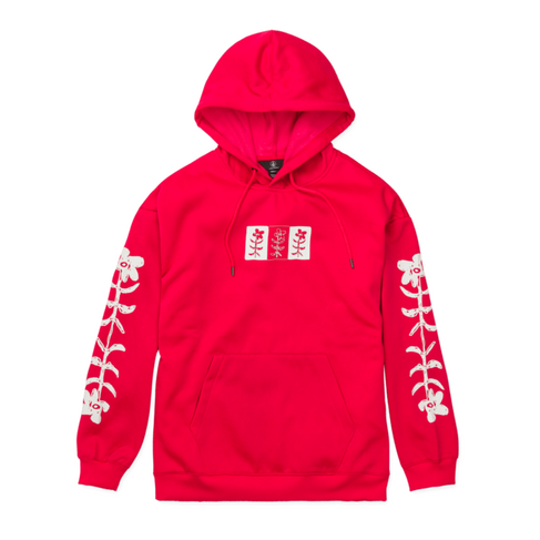 Volcom Volcom ESSENTIAL HYDRO HOODIE BRIGHT CHERRY