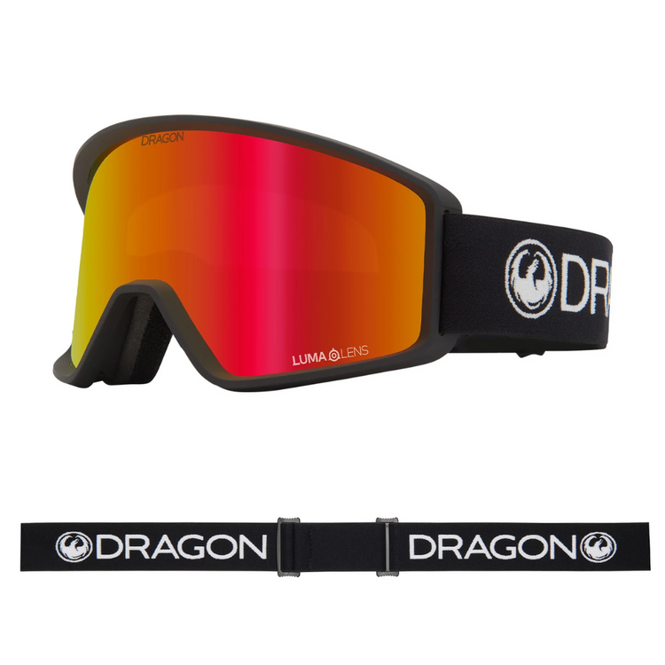 Dragon DRAGON DXT OTG2 BLACK/LL RED ION