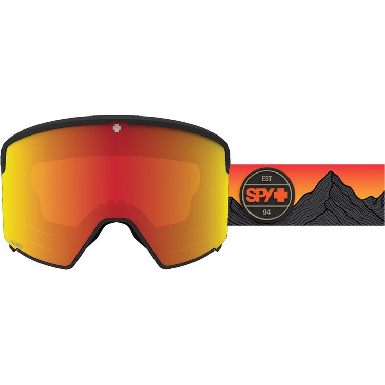 Spy SPY CROSSPOINT MTN Scape Dusk Orange - Happy Bronze Red Mirror & Happy LL Pink