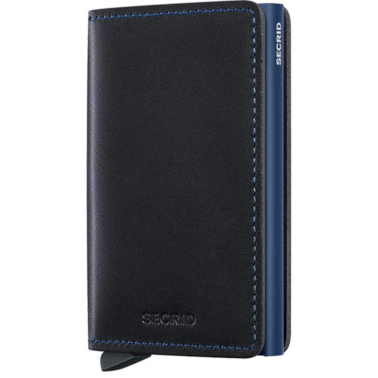 Secrid SECRID SLIM WALLET ORIGINAL BLACK/NAVY