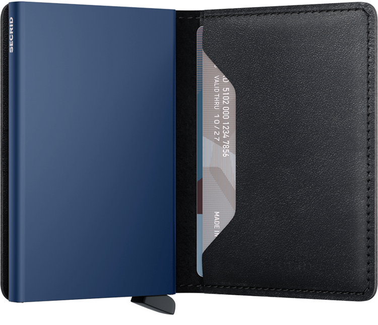 Secrid SECRID SLIM WALLET ORIGINAL BLACK/NAVY