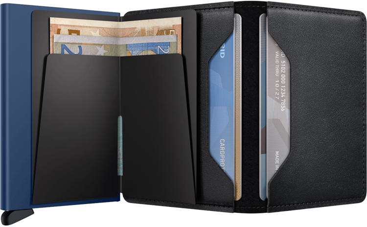 Secrid SECRID SLIM WALLET ORIGINAL BLACK/NAVY