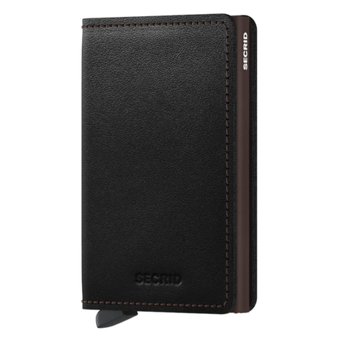 Secrid SECRID SLIM WALLET ORIGINAL BLACK/BROWN