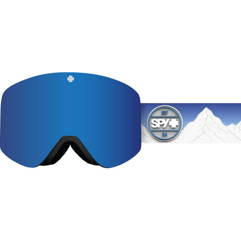 Spy SPY Marauder SE MTN Scape Blue SKY - Happy Rose Dark Blue Mirror & Happy LL Pink Yes