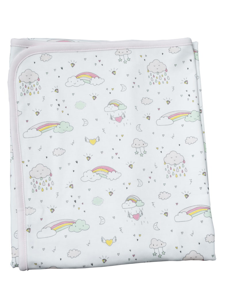 Noomie - Double Layer Blanket Rainbows - Koukla Childrenâs Boutique