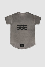 MiniKid MiniKid - Grey Waves T-Shirt