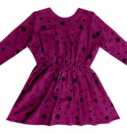 Pink Peony - Sweater Dress - Mulberry/Starbright