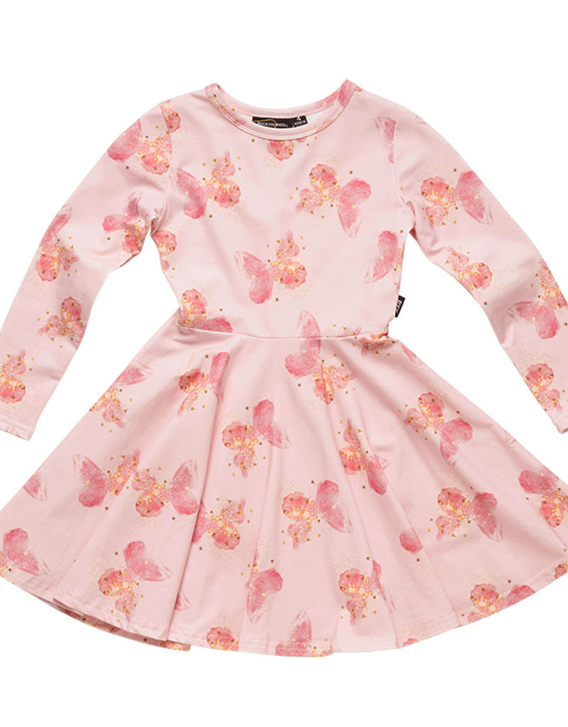 baby butterfly frock