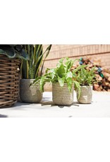 Tejida Basket White 8.5" x 8.75"