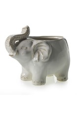 Elephant Pot 7" x 4" x 5.25"