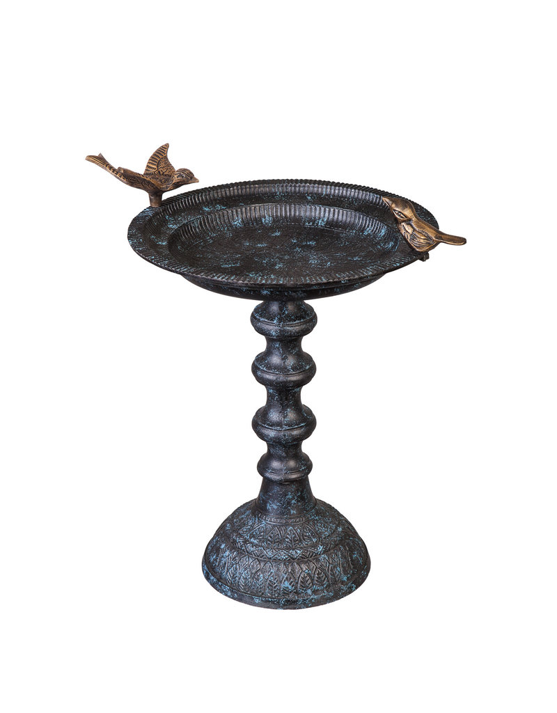 Cast Metal Birdbath