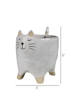 Cat Cachepot, Ceramic