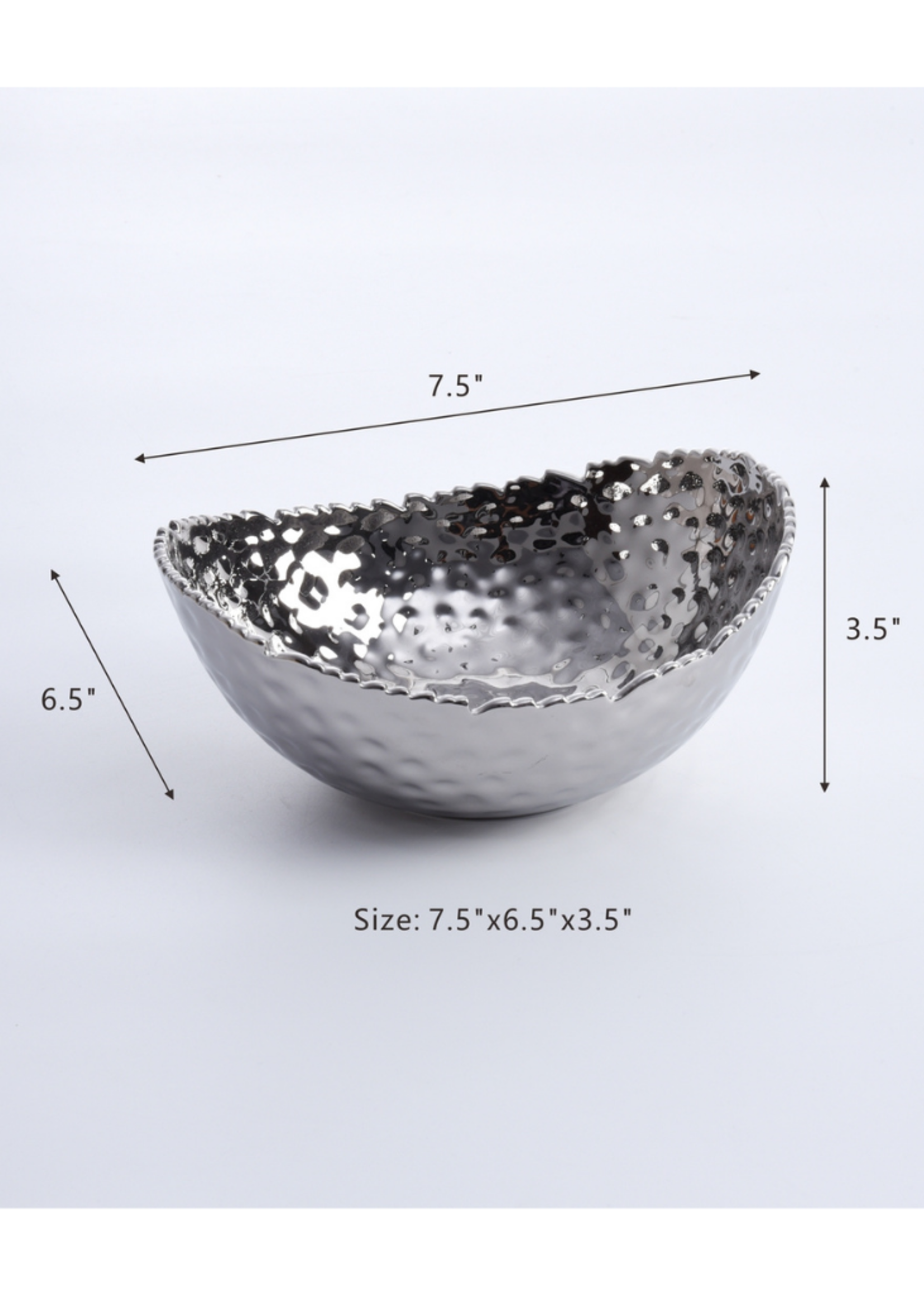 Porcelain Medium Oval Bowl
