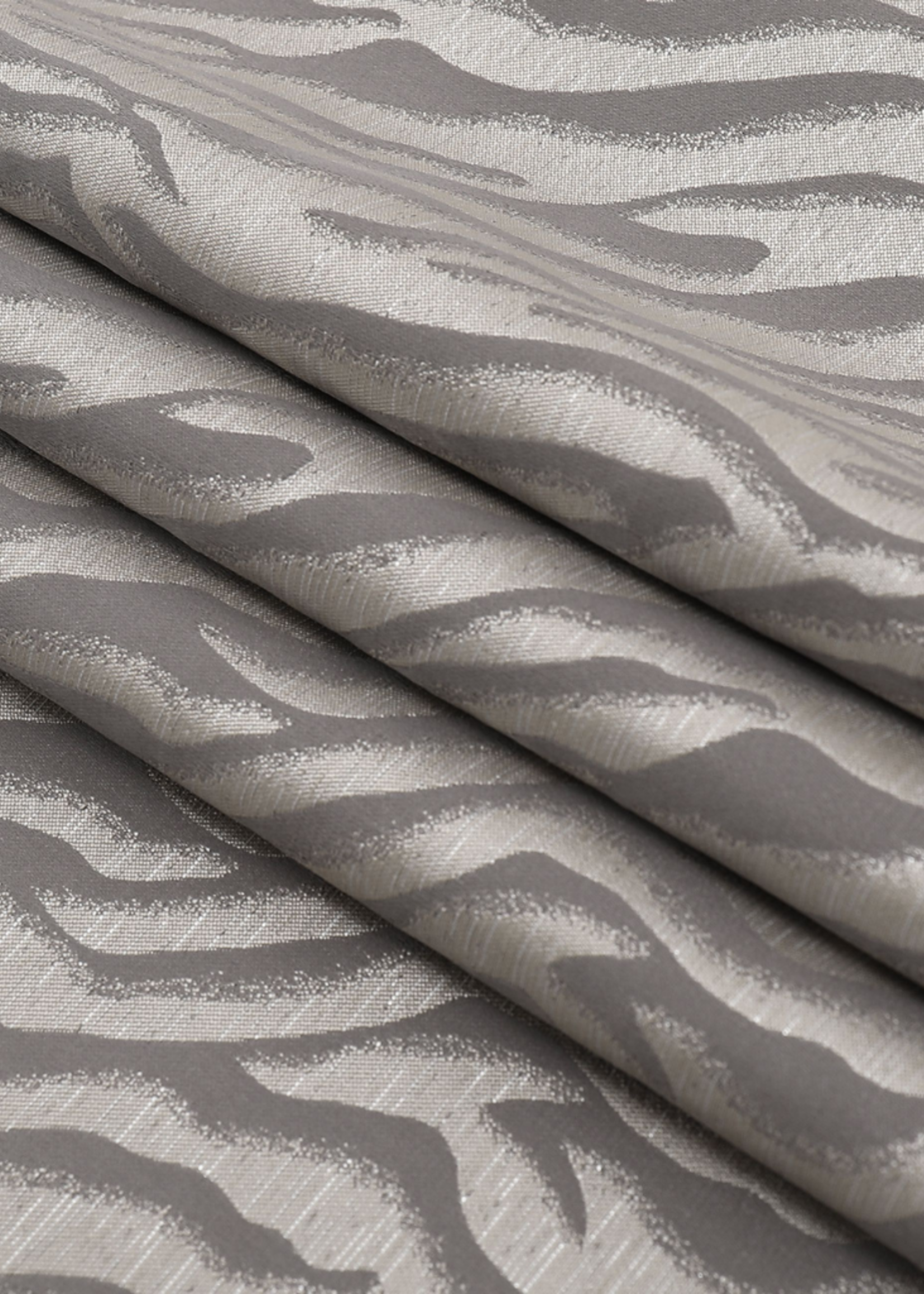 Jacquard Tablecloth Zebra Neutral #1218