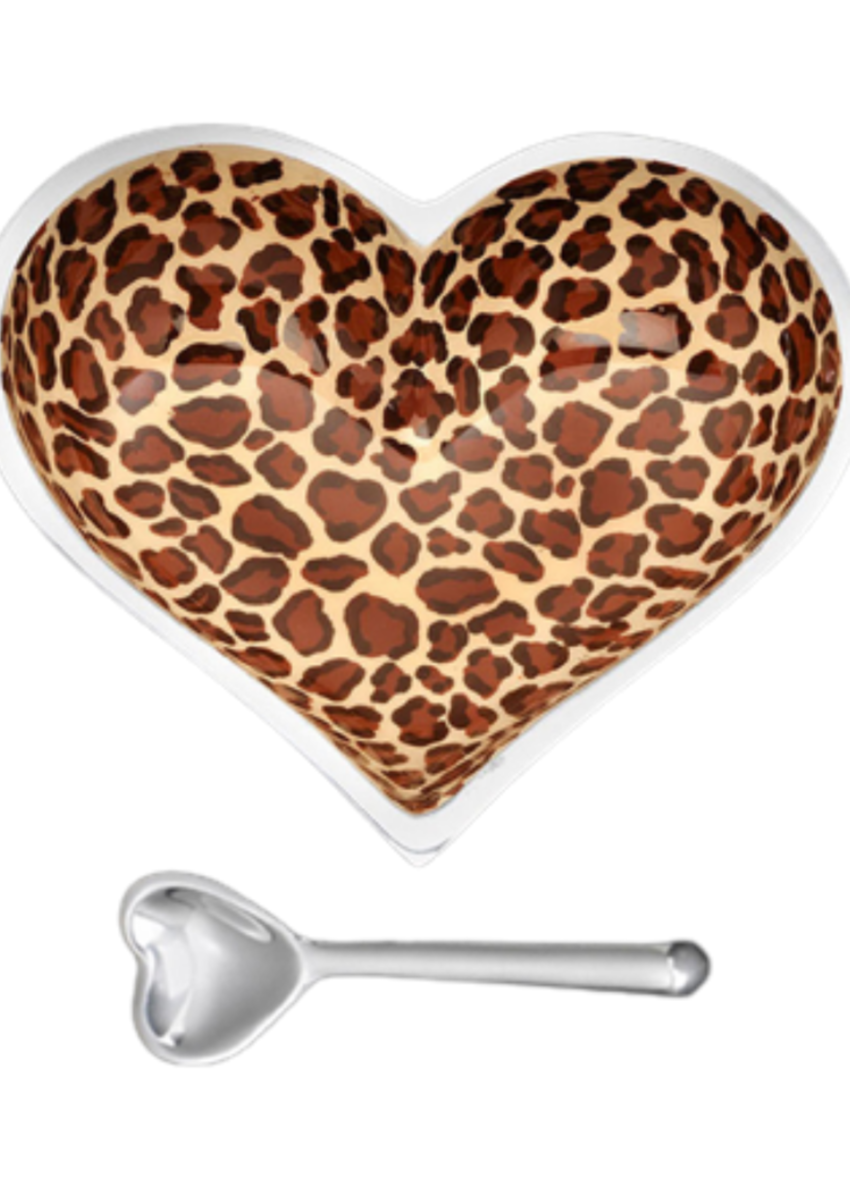 Happy Heart Bowl w Spoon // Giraffe