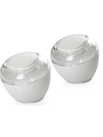 White Acrylic Salt Shakers