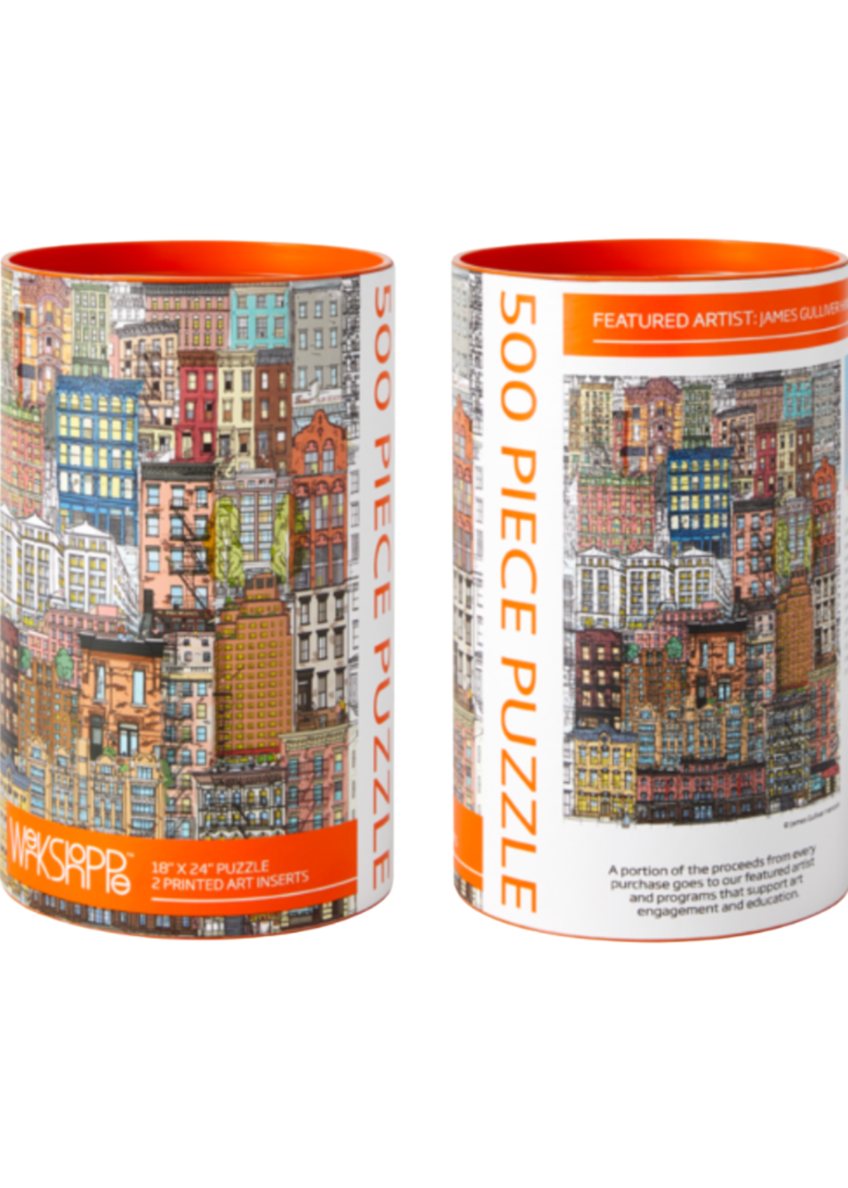 City Life  Jigsaw Puzzle // 500 Pieces