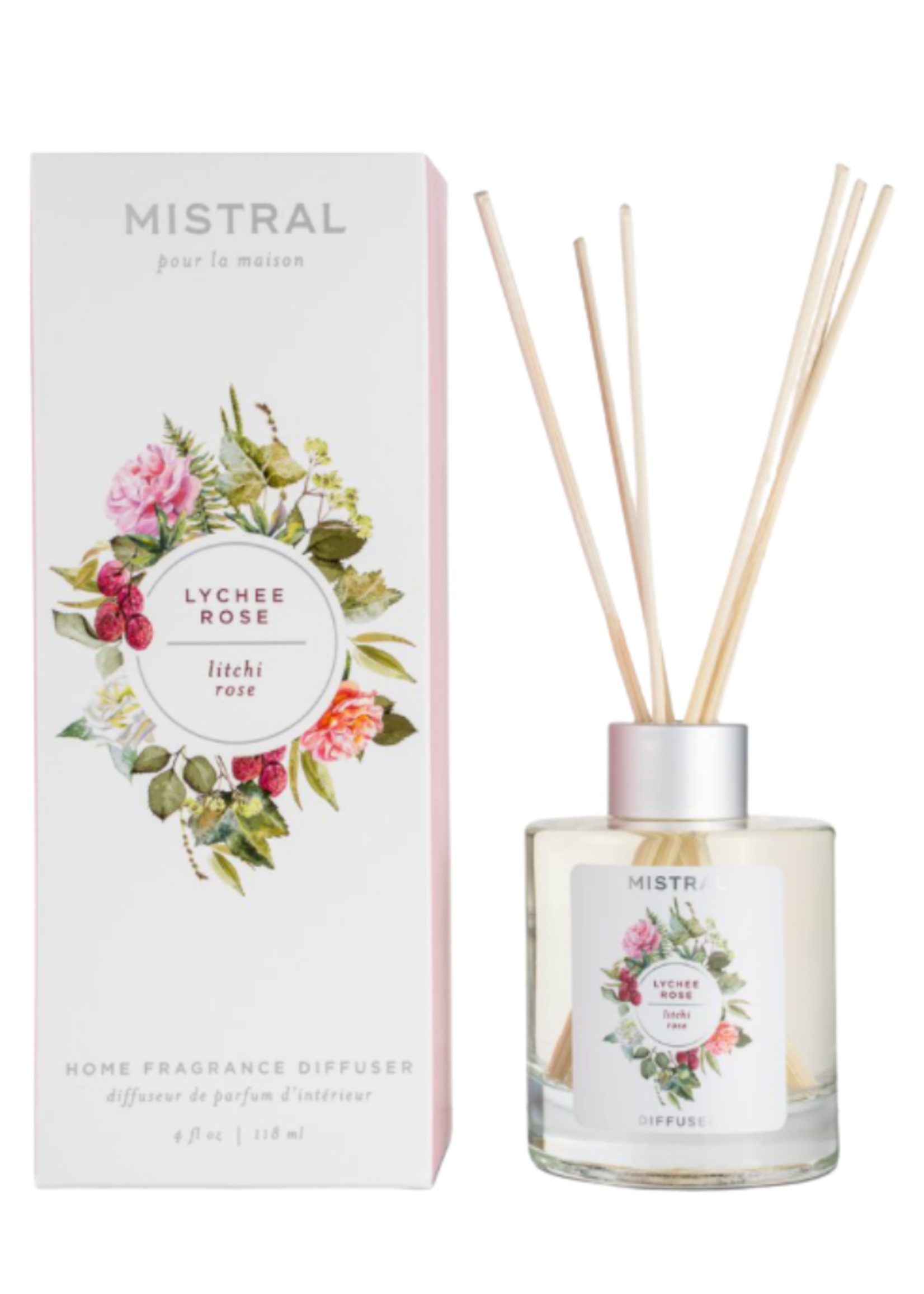 Home Fragrance Diffuser // Lychee Rose