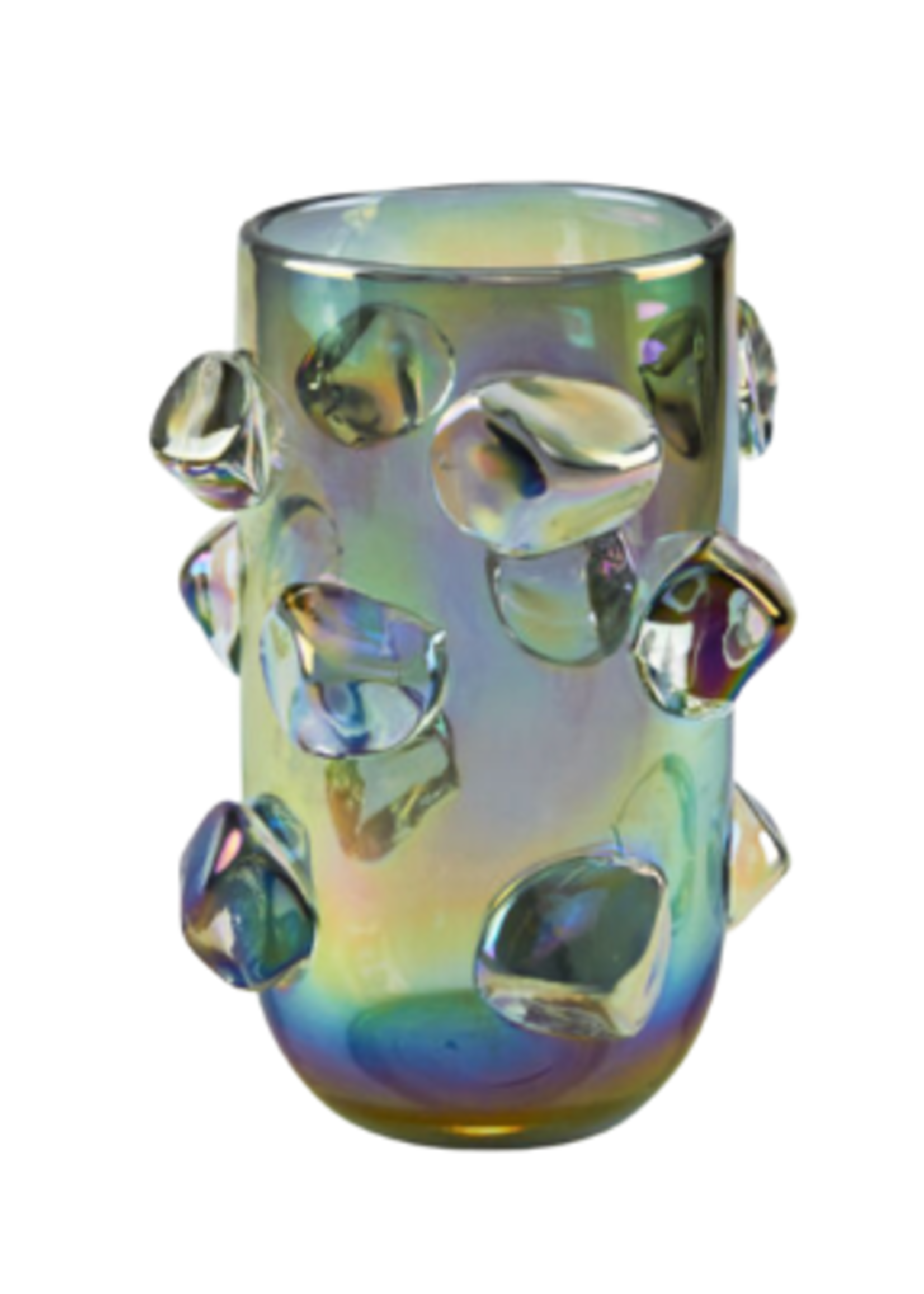 Ice Design Vase // Grey