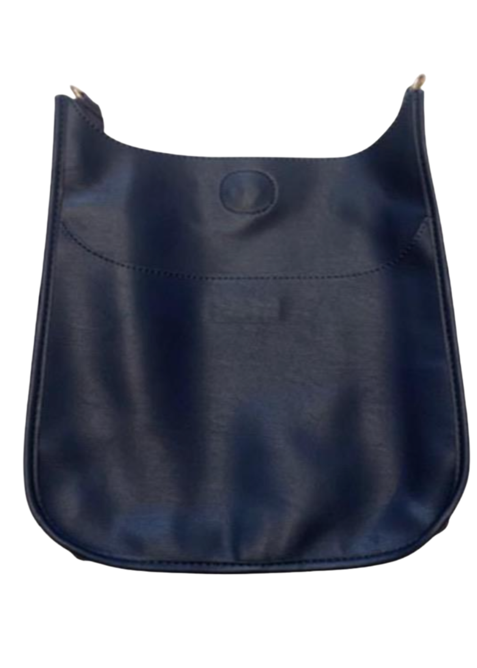 Soft Faux Leather Messenger Bag On The Table