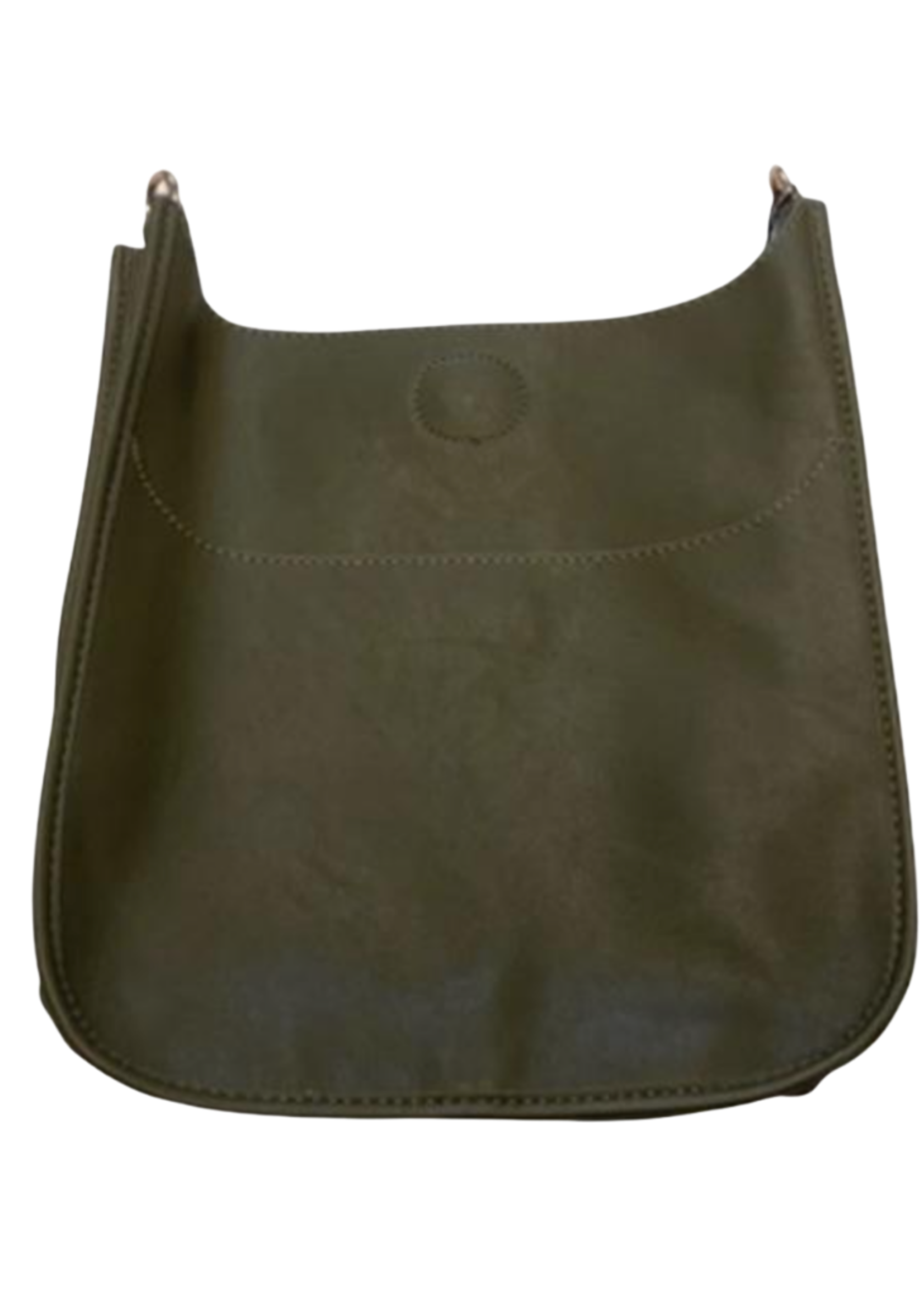 Soft Faux Leather Messenger Bag // Assorted Colors